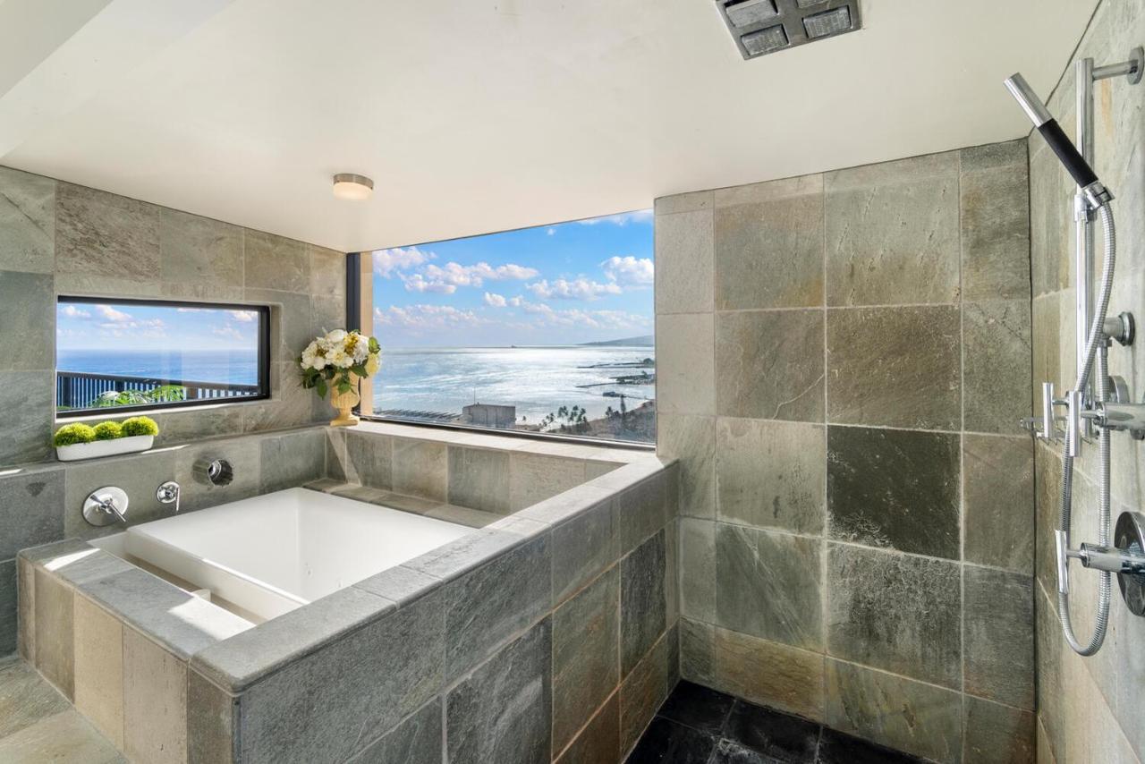 Oceanview Penthouse Suite ホノルル エクステリア 写真